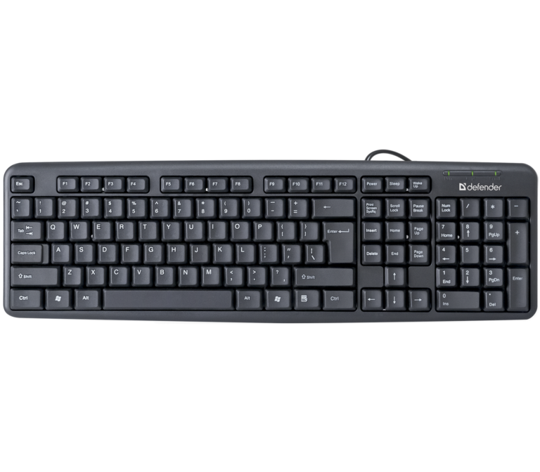 Defender კლავიატურა Element HB-520 USB BK