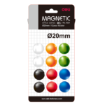 დაფის მაგნიტი 20მმ (შეკვრაში 12ცალი) Deli Stationery 7824