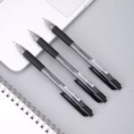 კალამი ბურთულიანი Bullet tip 0.7mm BLACK Q01920,DELI