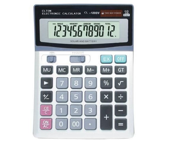 კალკულატორი 14 თანრიგიანი Deli Stationery 1654C