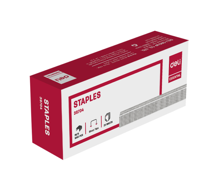 სტეპლერის ტყვია 26/6 39704 Deli Stationery