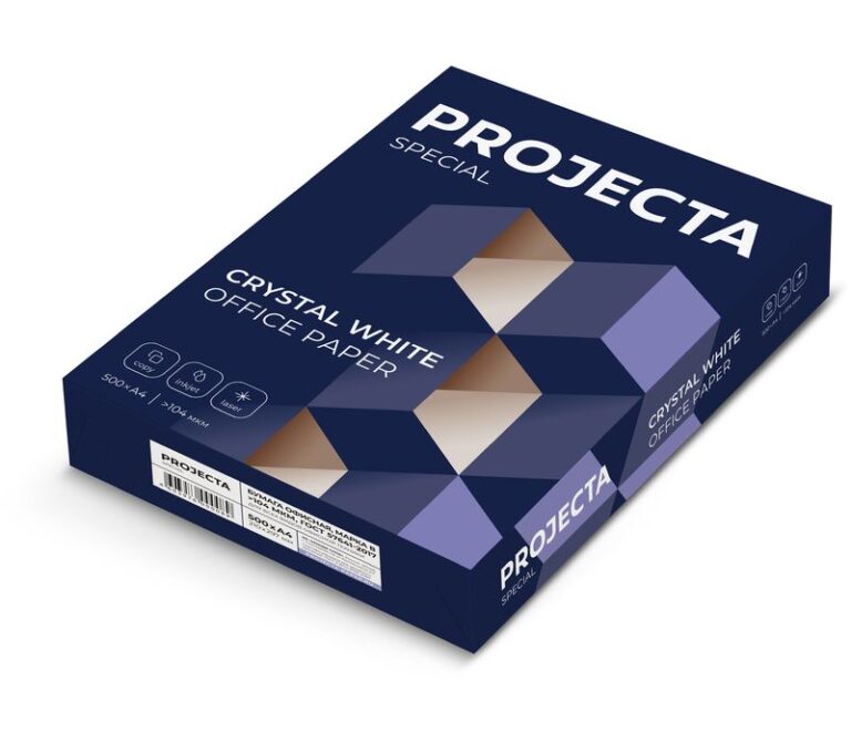ქსეროქსის ქაღალდი A4 80გრ PROJECTA Special (500ფ)